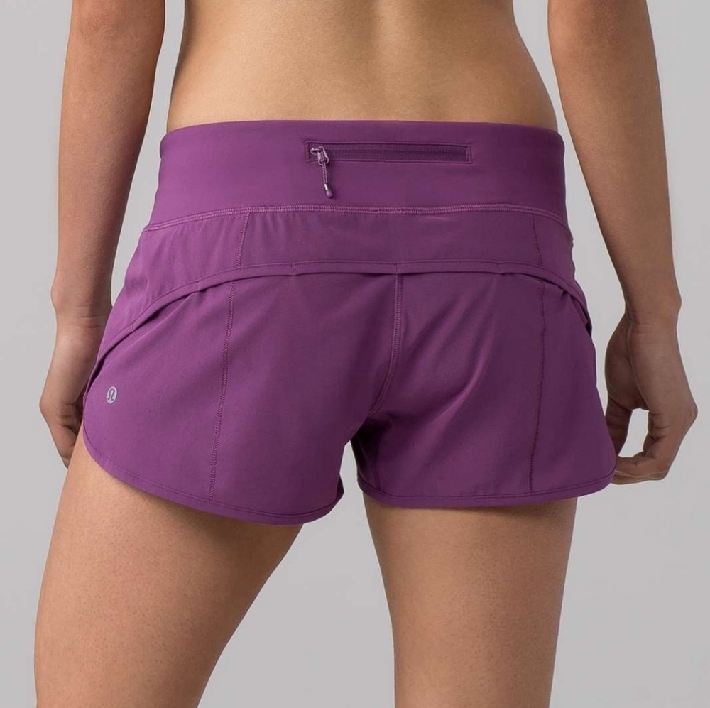 Lululemon Speed Short 4-way Stretch 2.5" Dark Mystic Purple Athletic Running 6